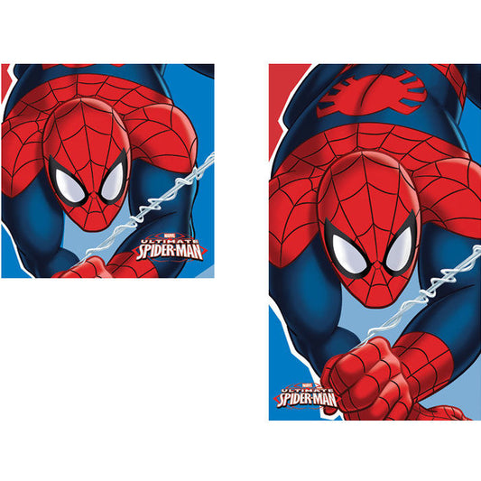 spiderman marvel microfiber hand towel set