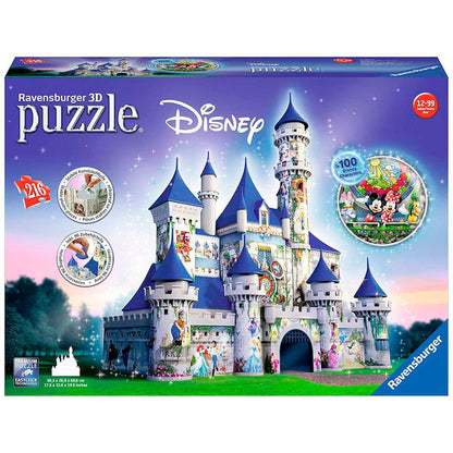disney castle 3d puzzle 216pcs