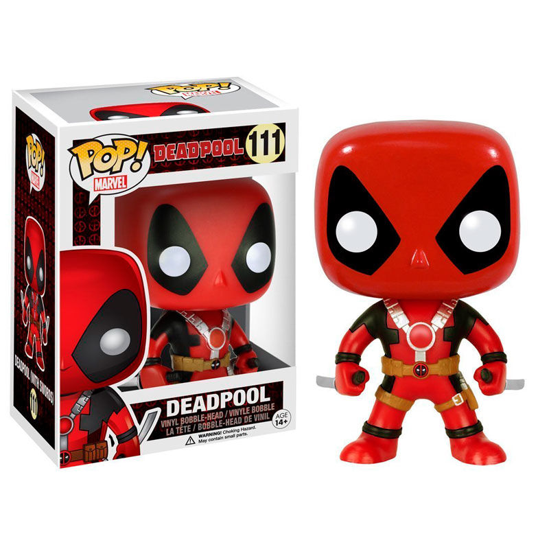 pop figure marvel deadpool swords
