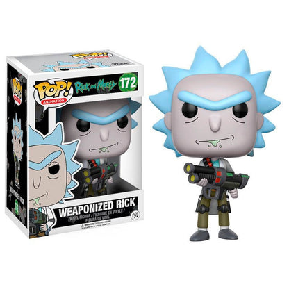 Figurka POP Rick & Morty Uzbrojony Rick 5 1 pościg