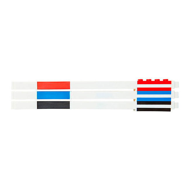 Set of 3 Lego gel pens