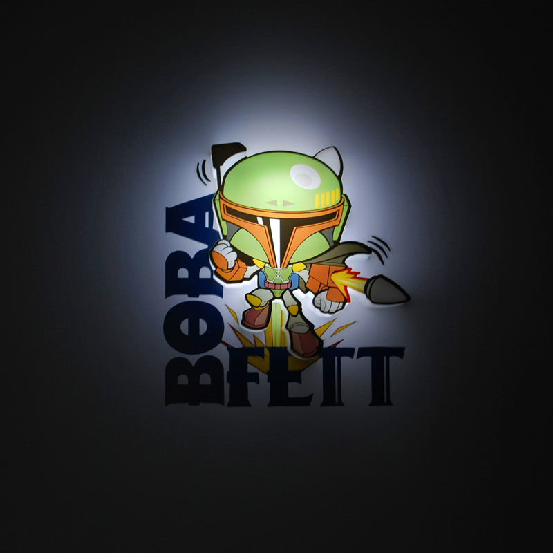 Mini lampada 3D Light FX di Boba Fett di Star Wars