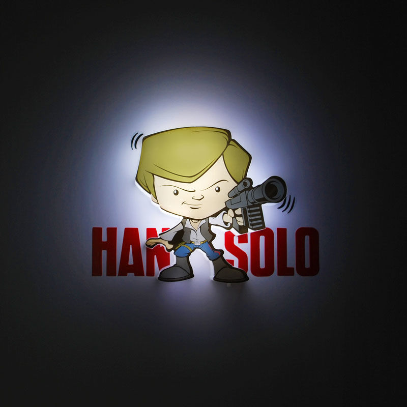 Mini lampada 3D Light FX di Hans Solo di Star Wars