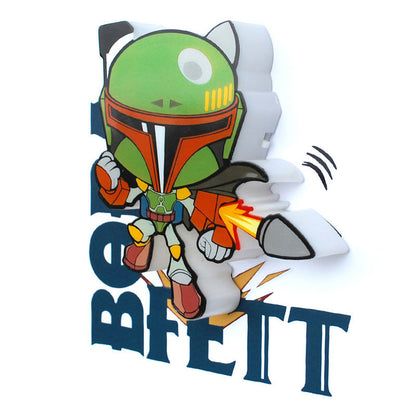 Mini lampada 3D Light FX di Boba Fett di Star Wars