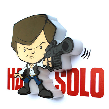 Mini lampada 3D Light FX di Hans Solo di Star Wars