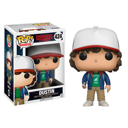 Figura POP de Dustin de Stranger Things con brújula