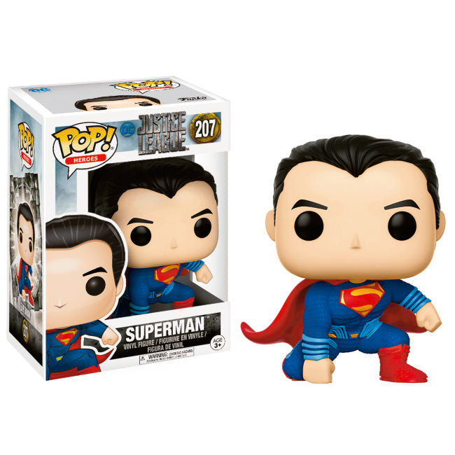 Figura POP de Superman de la película Liga de la Justicia