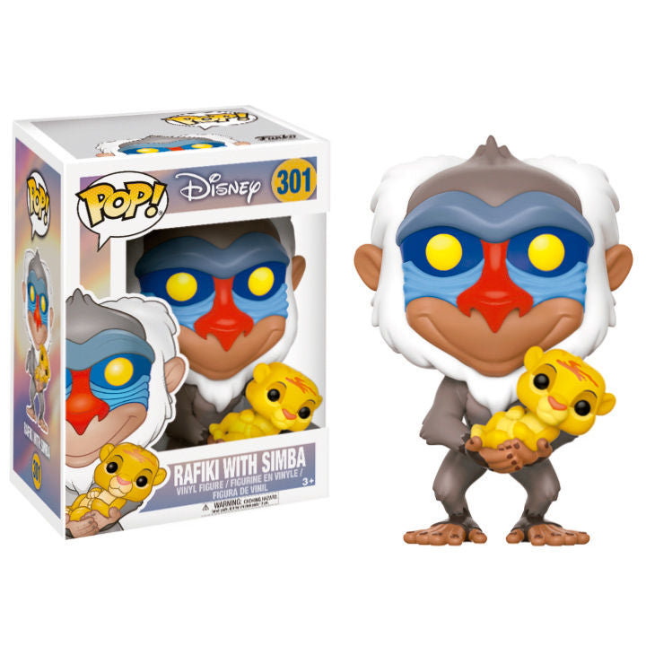 Disney POP Figure The Lion King Rafiki with Simba