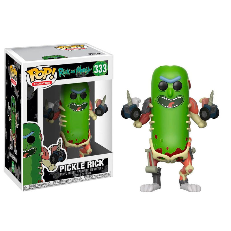 rick & morty pickle rick pop figure