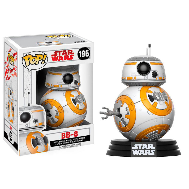 Statuetta POP di BB 8 da Star Wars Gli Ultimi Jedi
